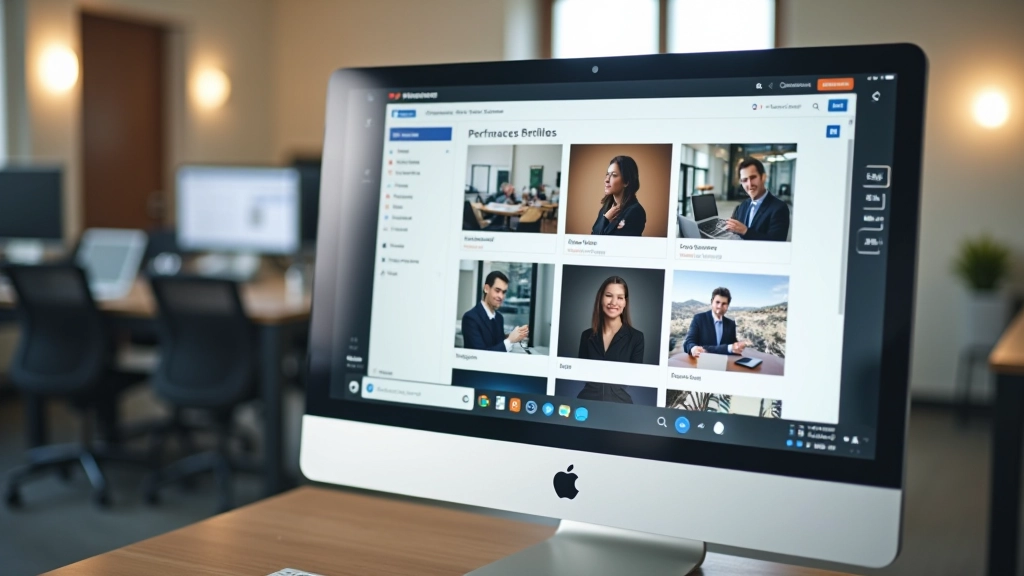 Website com múltiplas páginas exibido em desktop, menu de navegação visível, estrutura hierárquica clara